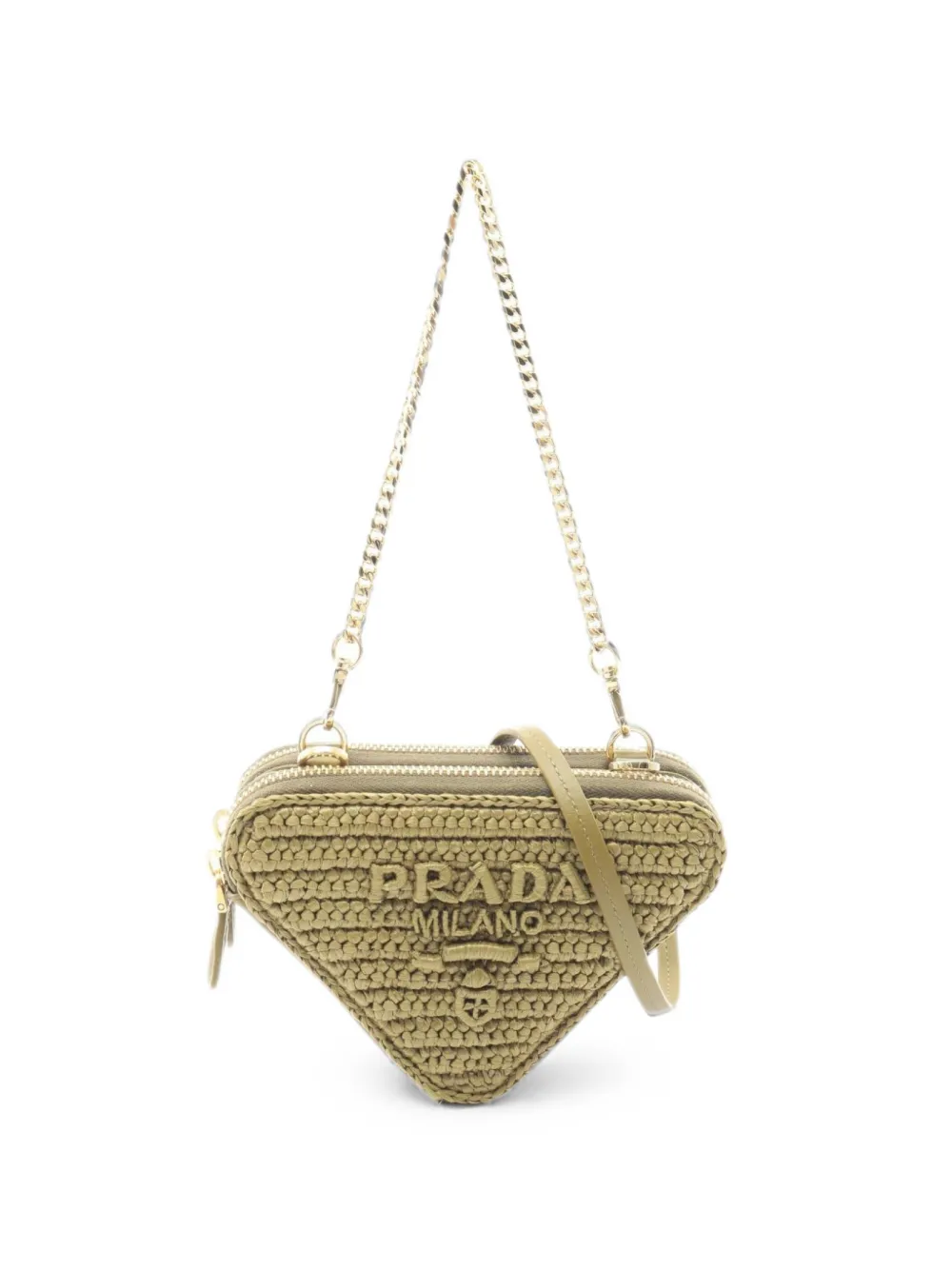 Prada Pre-Owned Borsa a spalla Contenitori anni 2020 - Verde