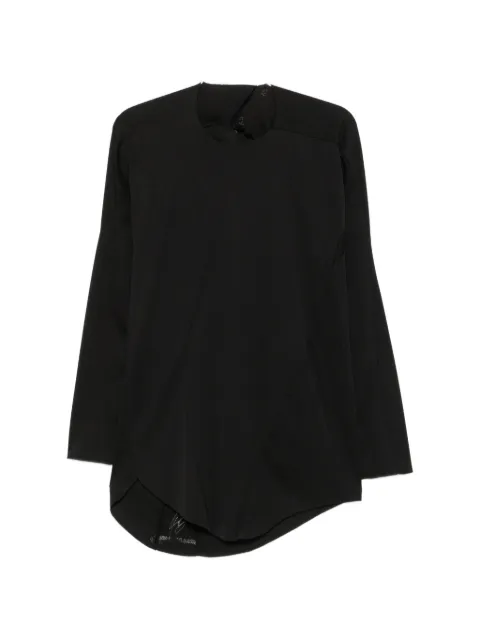 Leon Emanuel Blanck Distortion curved-hem T-shirt