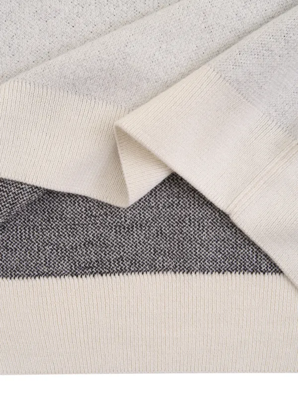 GOSHA RUBCHINSKIY jacquard-knit Turtleneck Sweater | Neutrals