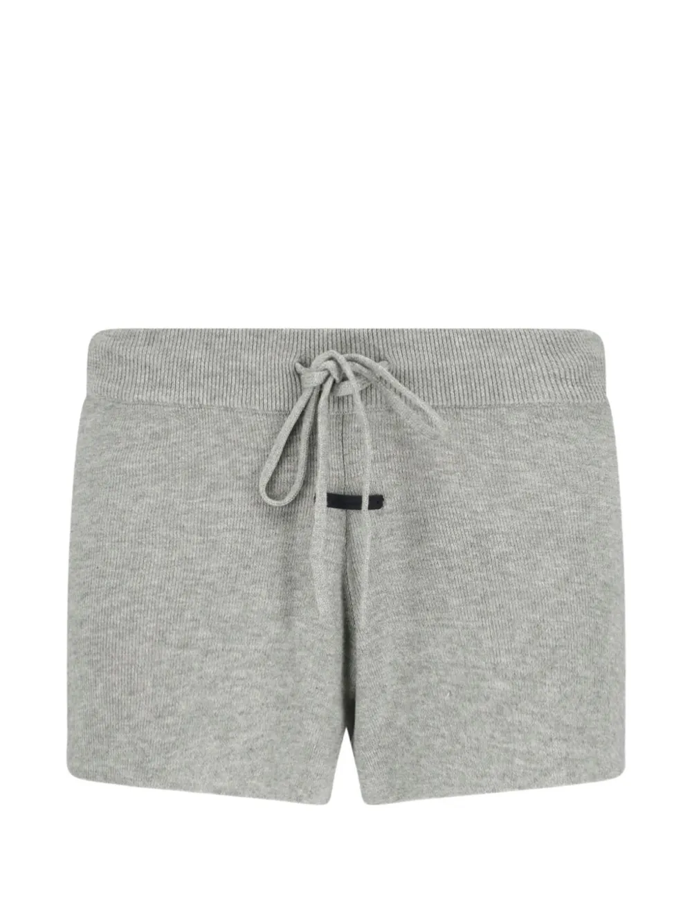 FEAR OF GOD ESSENTIALS Essentials logo-patch shorts - Grigio