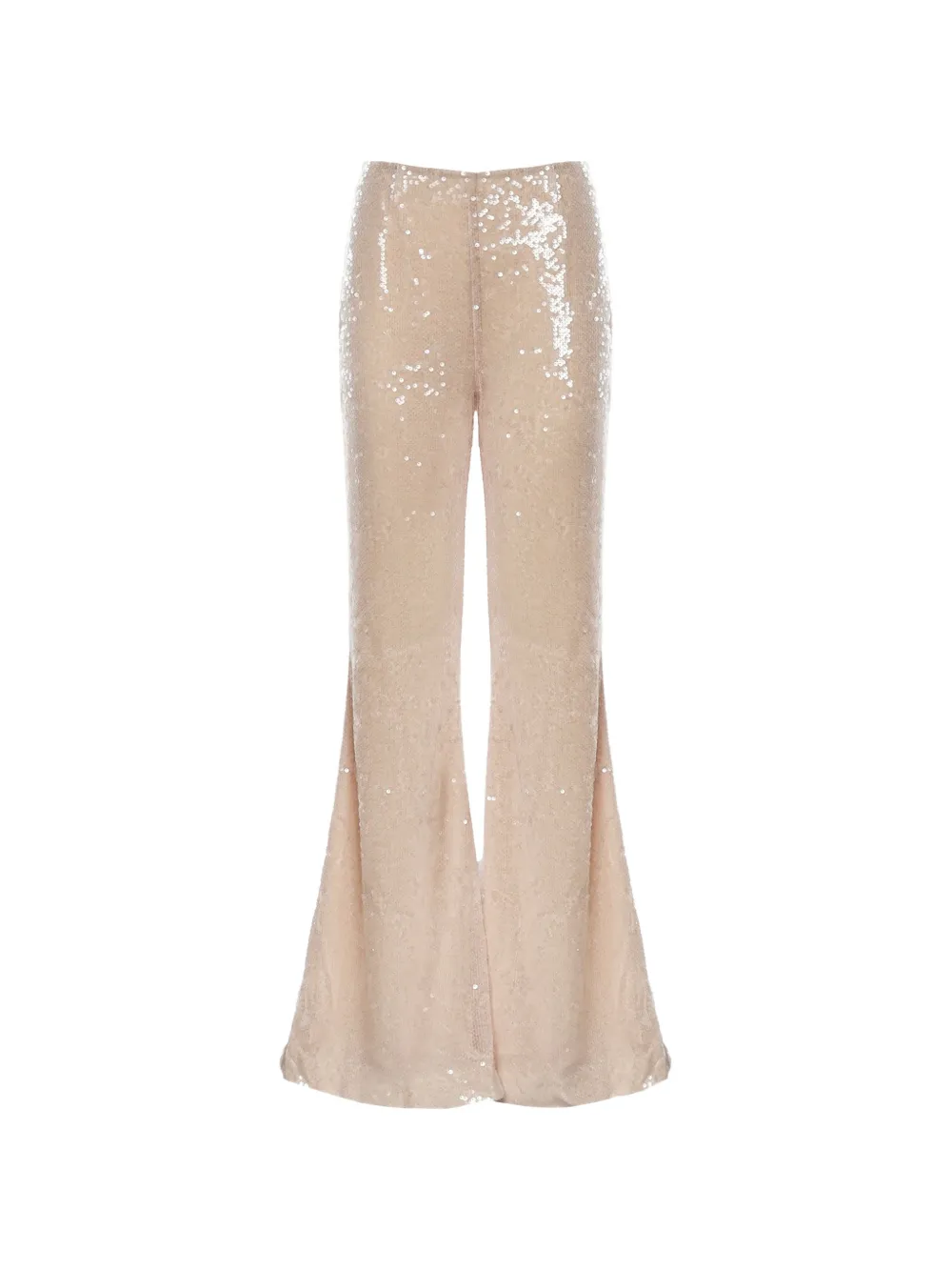 GALIA LAHAV Orlena sequin-embellished flared trousers - Rosa