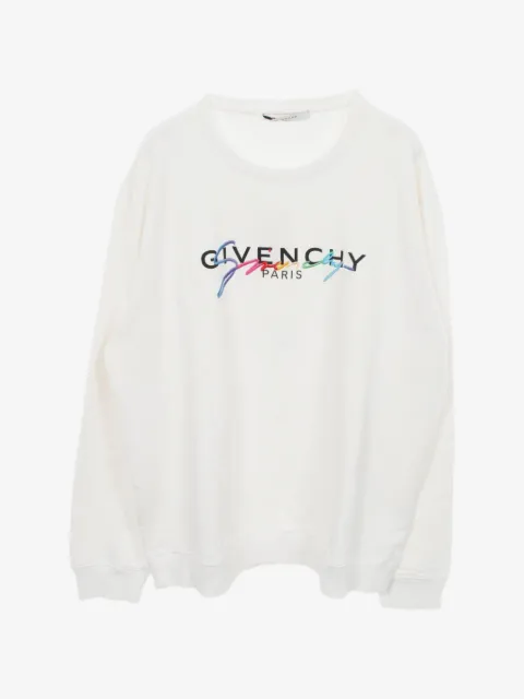 Givenchy Pre-Owned 00s logo-embroidered sweater