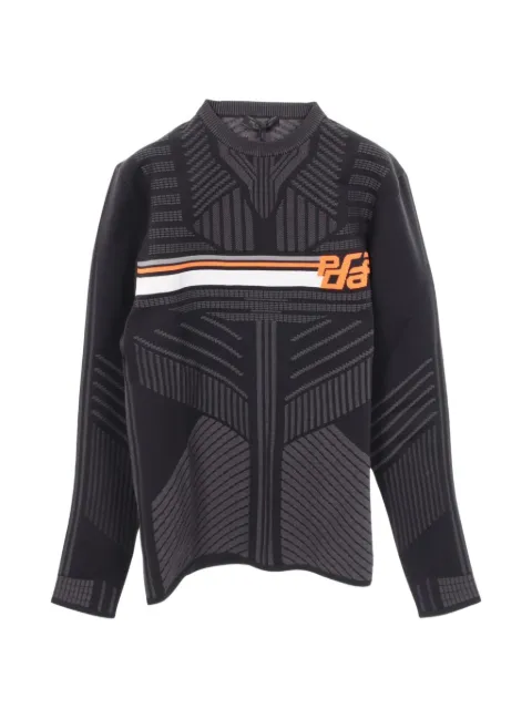 Prada Pre-Owned technical-knit sweater