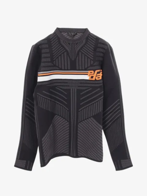 Prada Pre-Owned technical-knit sweater