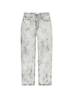 ALEXANDER DIGENOVA Underground paint-splatter straight-leg Jeans