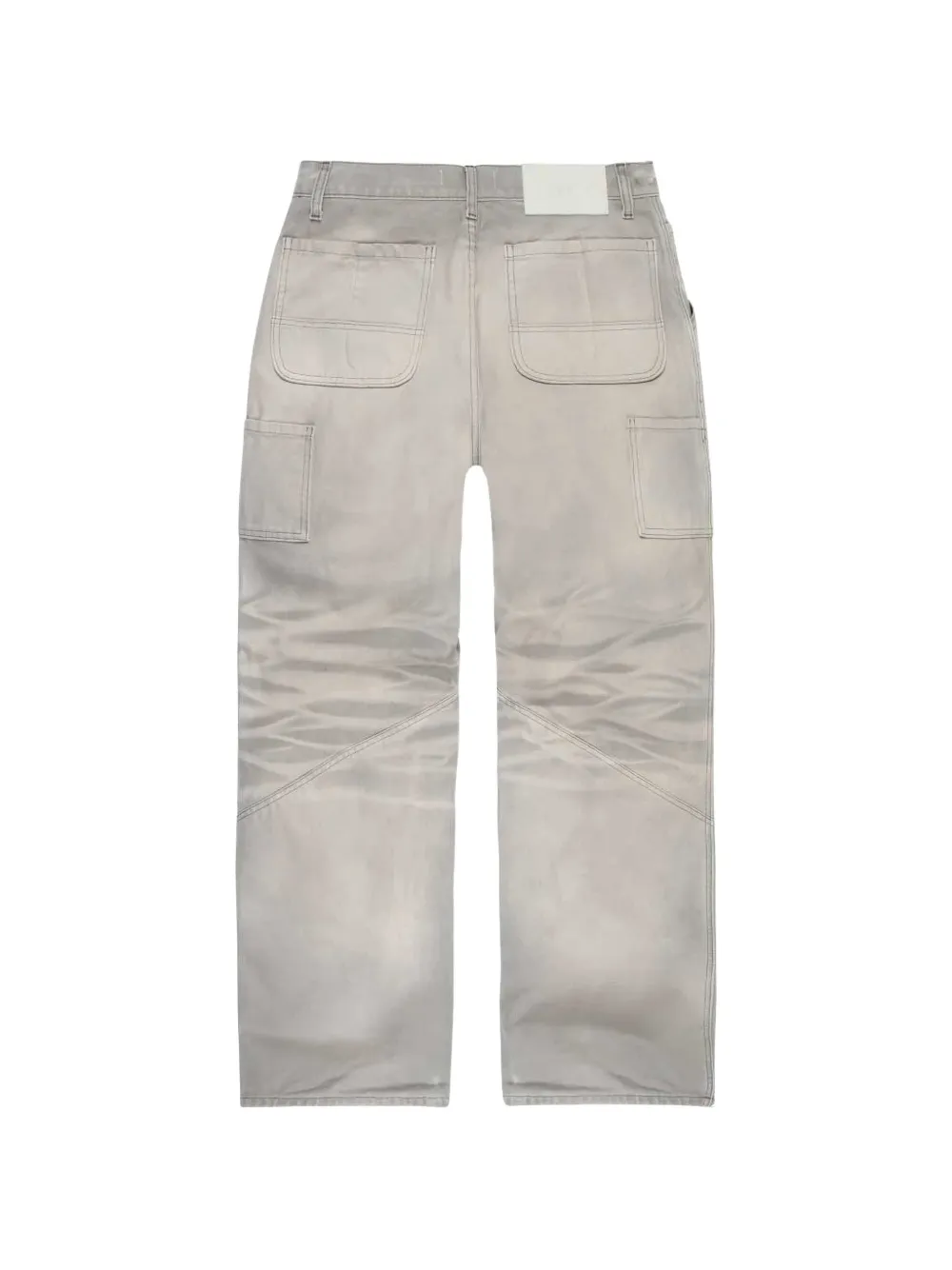 ALEXANDER DIGENOVA Underground paint-splatter straight-leg Jeans