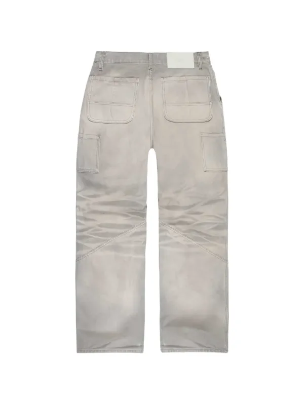 ALEXANDER DIGENOVA Underground paint-splatter straight-leg Jeans