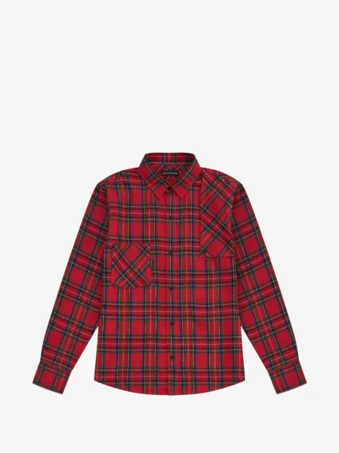GOSHA RUBCHINSKIY camisa a cuadros