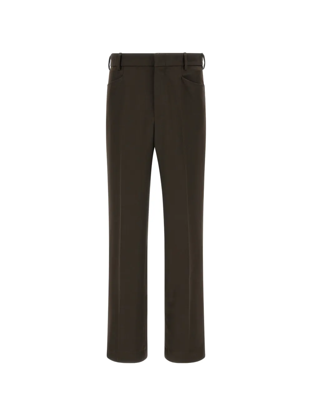 Second/Layer El Niño pleated trousers - Marrone