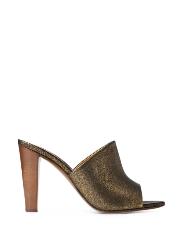 Ralph Lauren Collection Adela Sandals in Gold