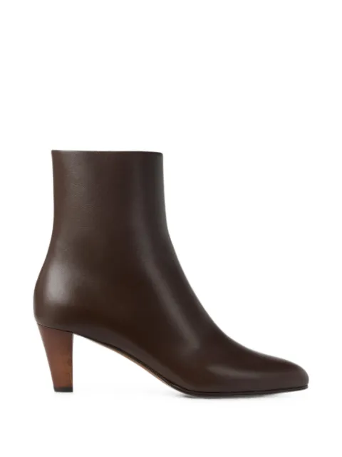 Ralph Lauren Collection Bernice leather ankle boots