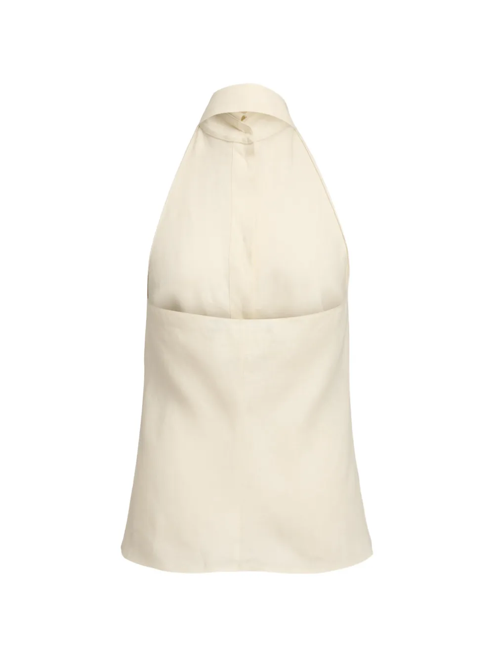 Ralph Lauren Collection Eldred top met halternek Beige