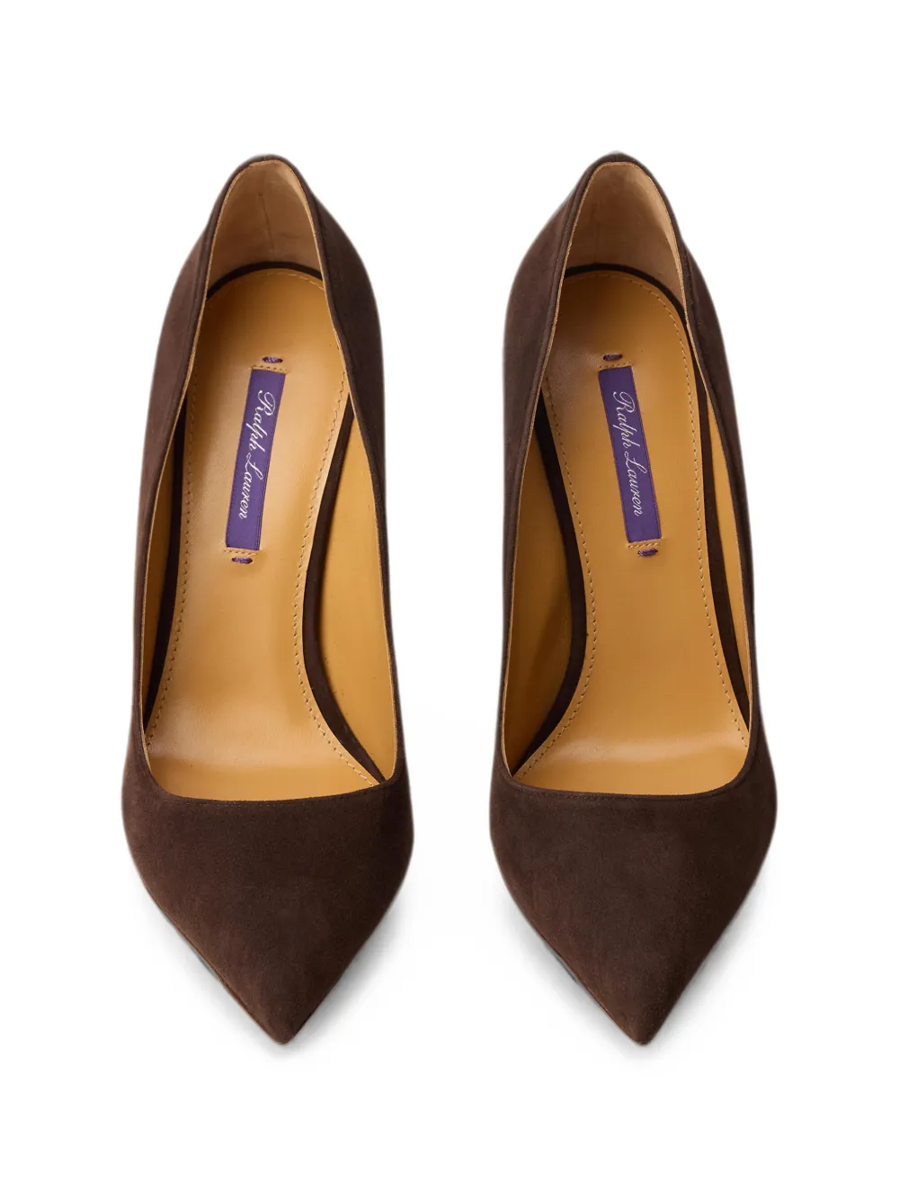 Ralph Lauren Collection Celia pointed-toe pumps Bruin