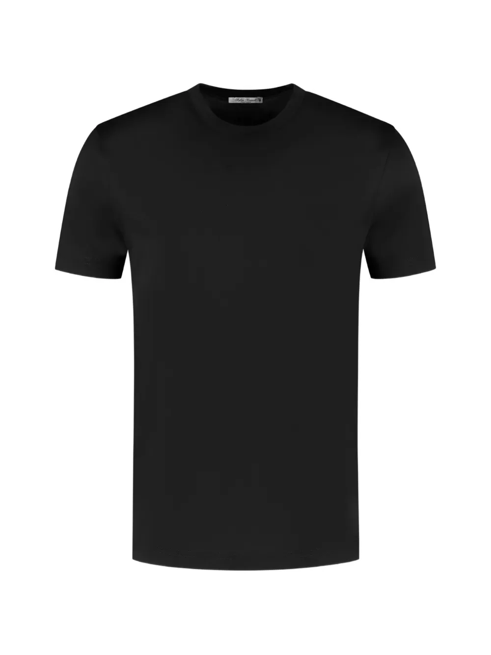 Stefan Brandt Eli Super 60 short-sleeve crew-neck T-shirt - Nero