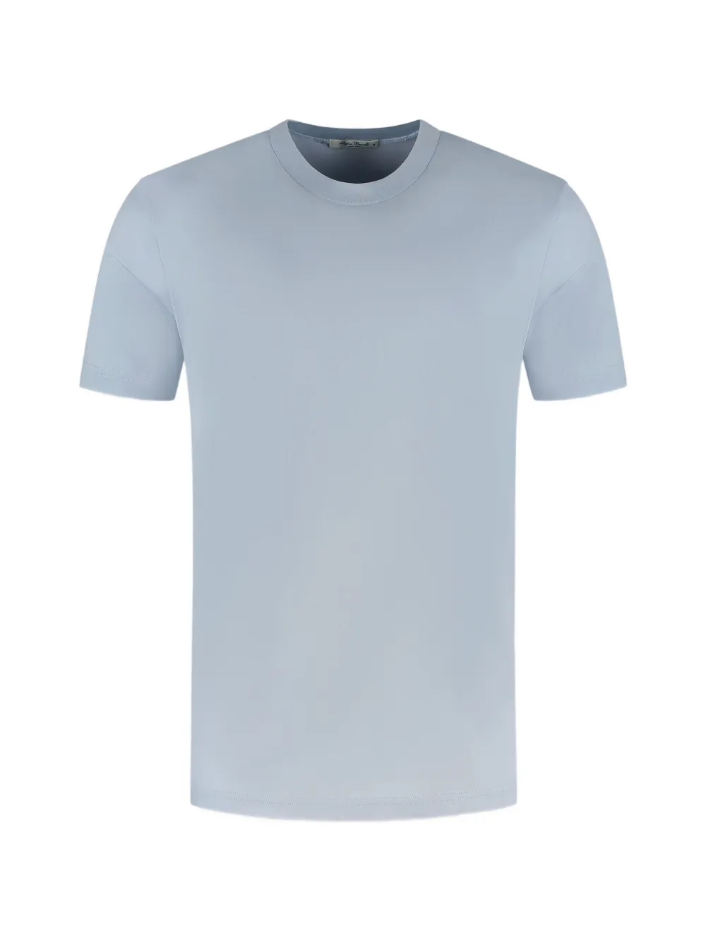 Stefan Brandt Eli Super 60 crew-neck short-sleeve T-shirt - Blau