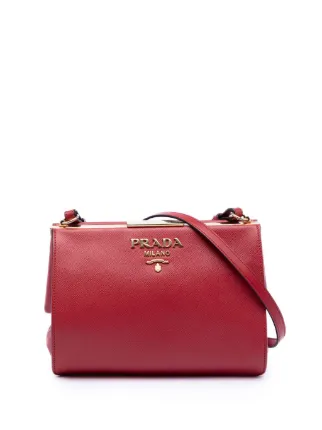 Prada Pre-Owned 2010-2026 サフィアーノ＆シティ カーフ ライト
