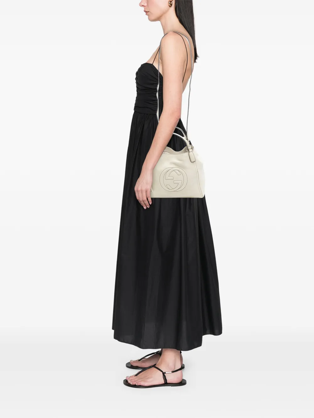  Gucci Pre-owned Petit Sac Soho En Cuir (2016-2026) - Marron 