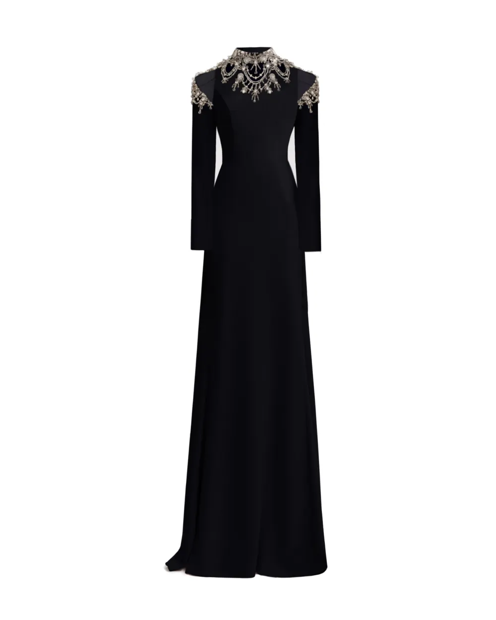 Gemy Maalouf Abito con dettaglio cut-out - Nero