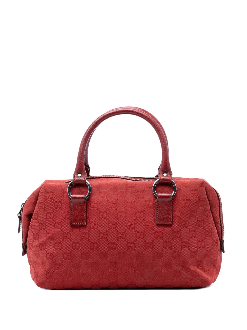 Gucci Pre-Owned 2000-2015 GG Canvas boston bag - Rosso