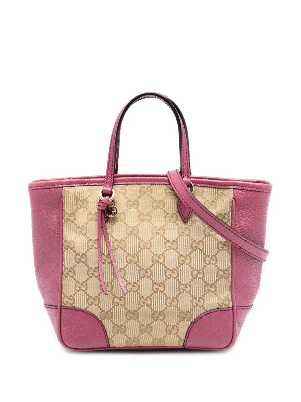 Gucci Pre-Owned 2016-2026 Small GG Canvas Bree satchel - Toni neutri