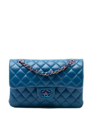CHANEL Pre-Owned 2018 デニム ショルダーバッグ | ブルー | FARFETCH JP
