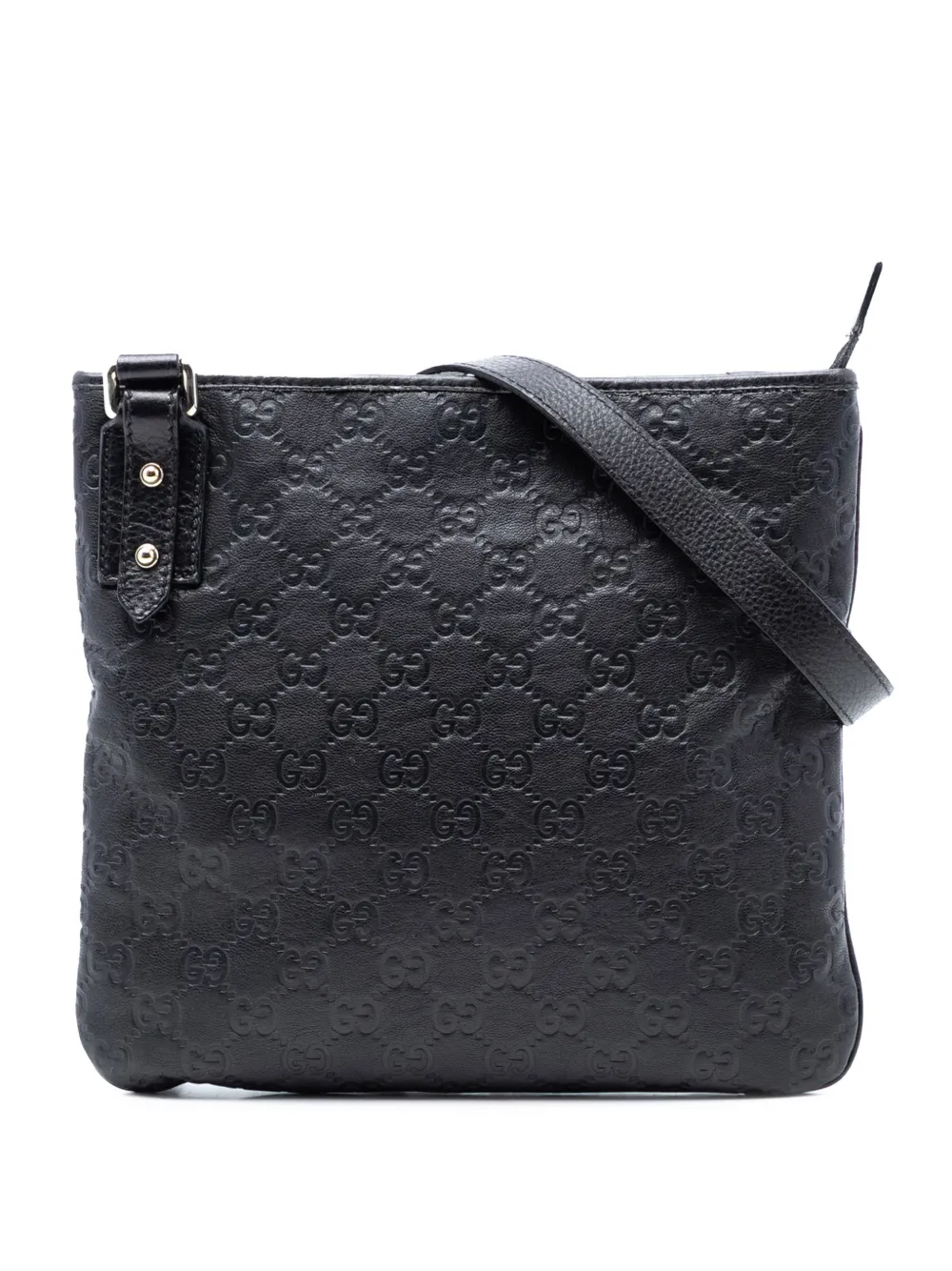 Gucci Pre-Owned 2016-2025 Guccissima crossbody bag - Schwarz