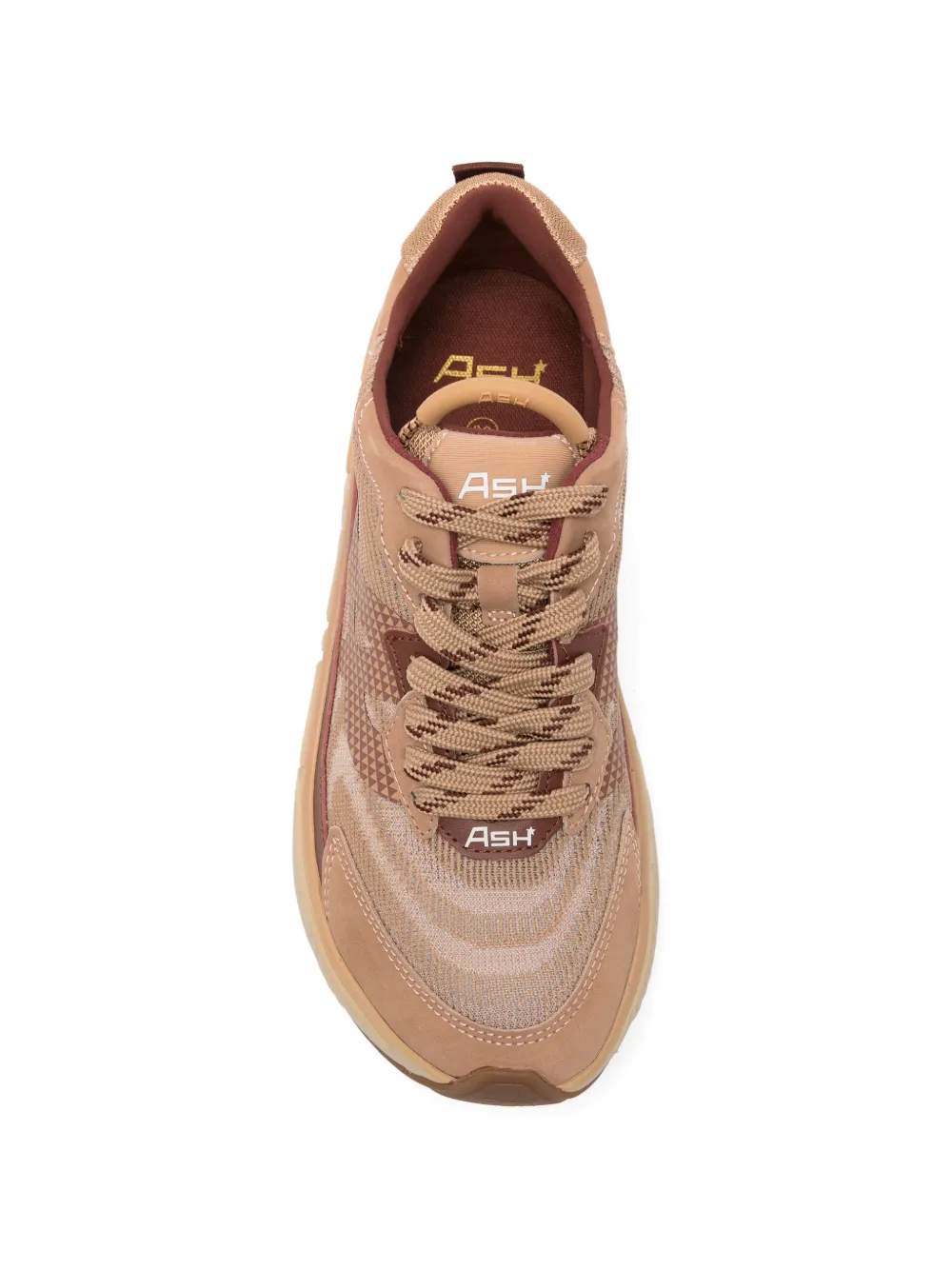Ash Eagle panelled chunky sneakers Beige