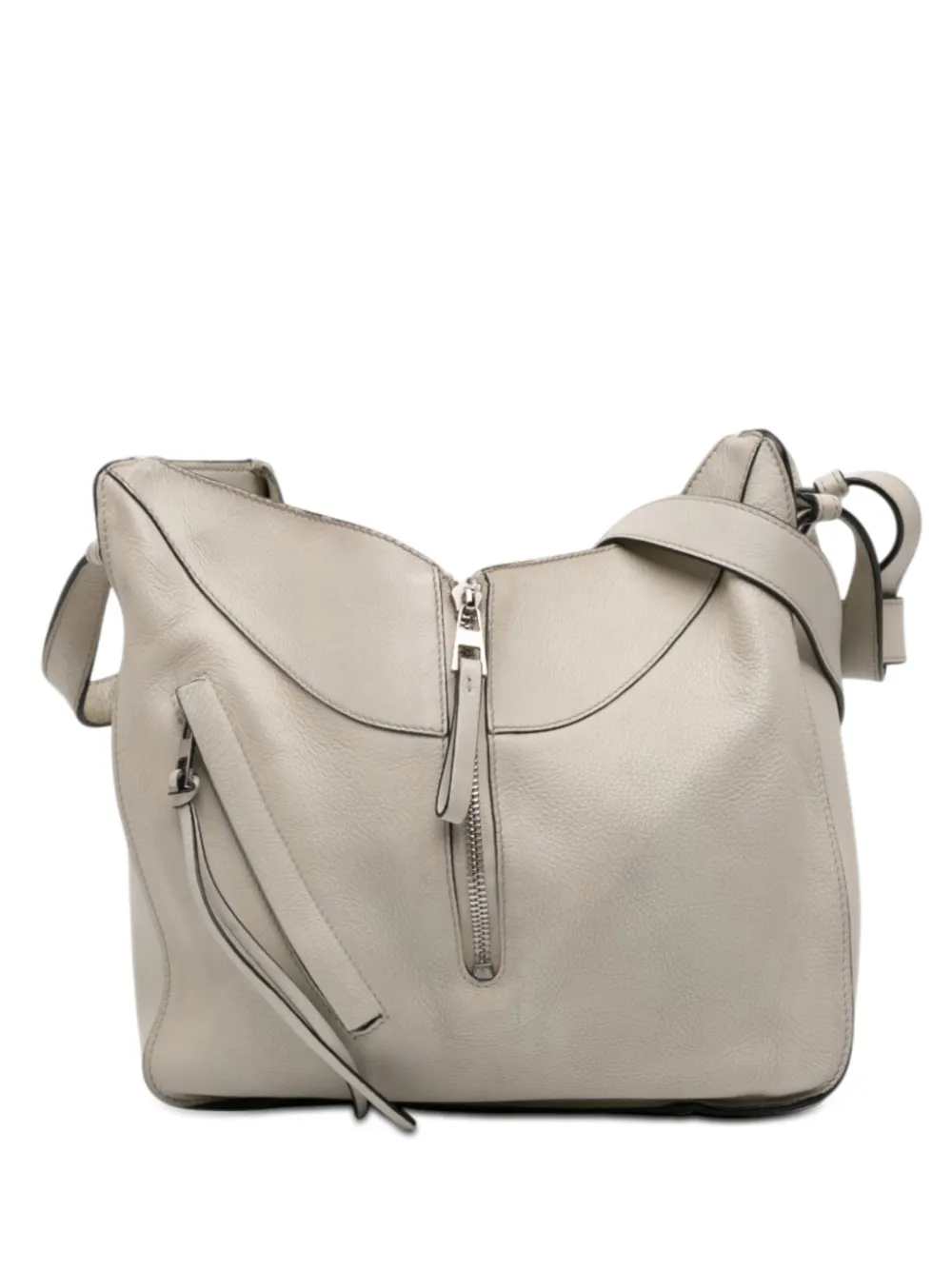 Loewe Pre-Owned 2016 Small Grained Calfskin Hammock Bag satchel - Marrone