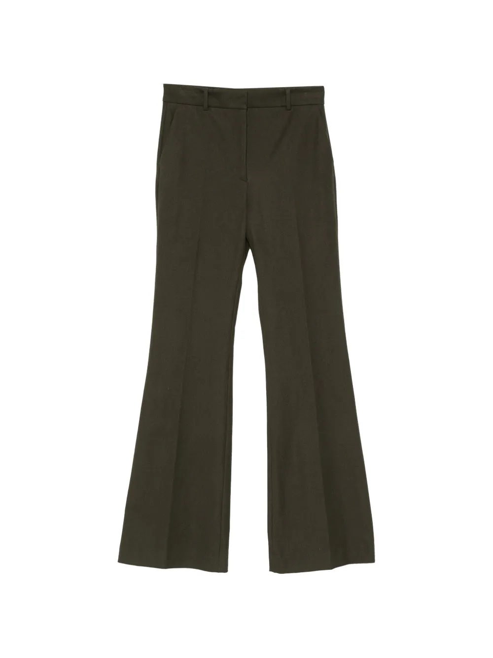 JOSEPH Tafira straight-leg trousers - Verde