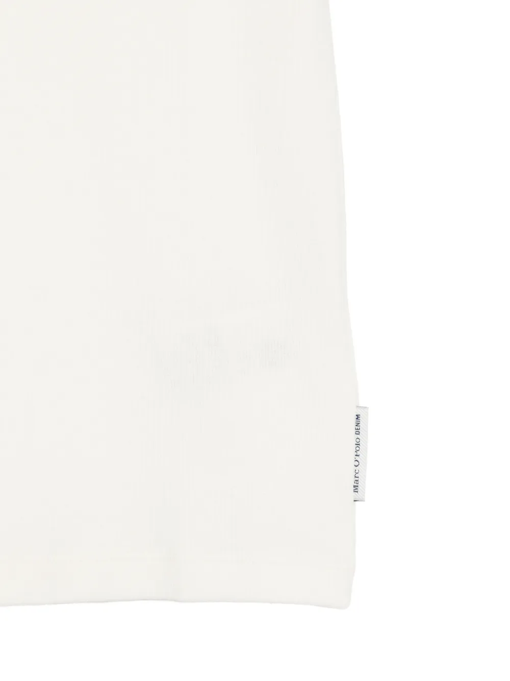 Marc O'Polo Ribgebreid T-shirt Beige