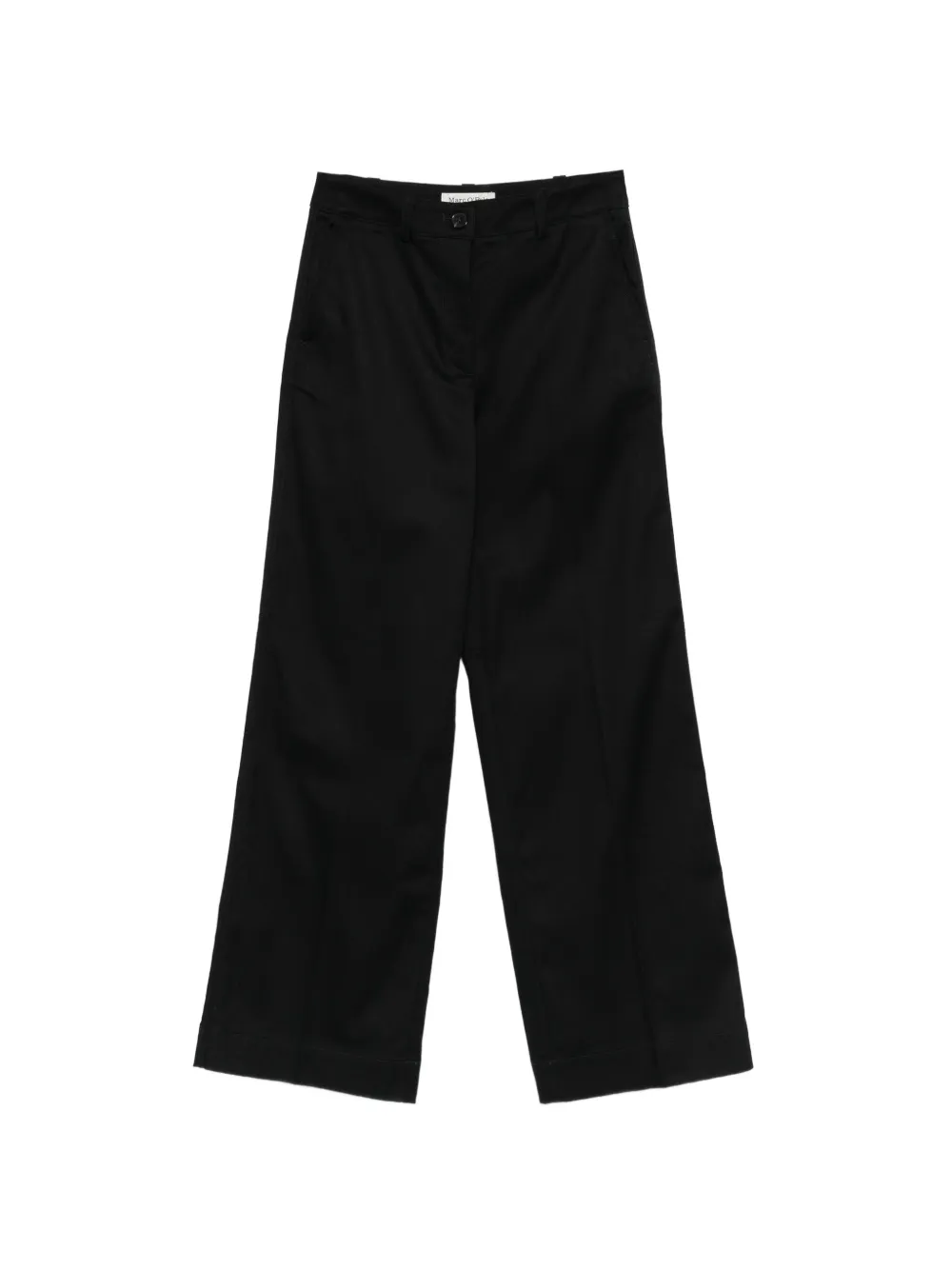 Marc O'Polo black wide-leg trousers - Blu