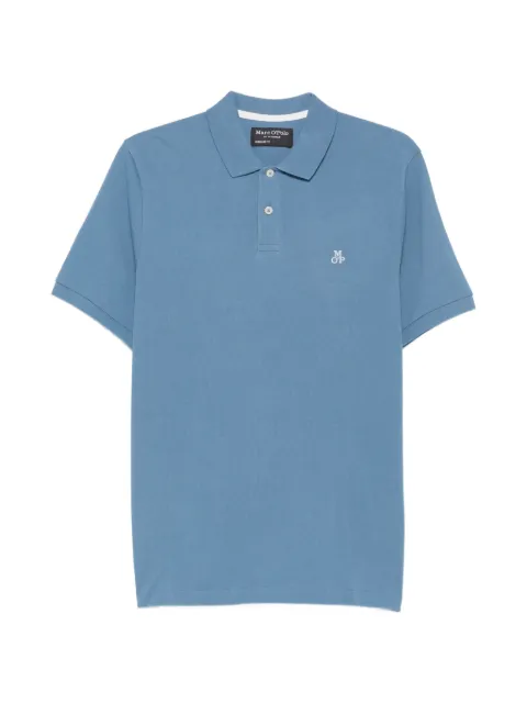 Marc O'Polo playera tipo polo de piqué con logo bordado