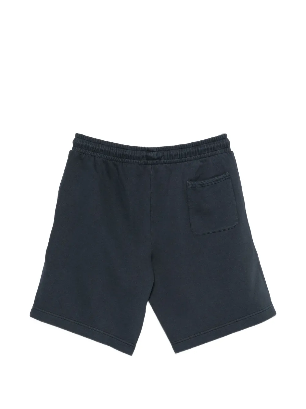 Marc O'Polo Shorts met trekkoordtaille en logoprint Blauw