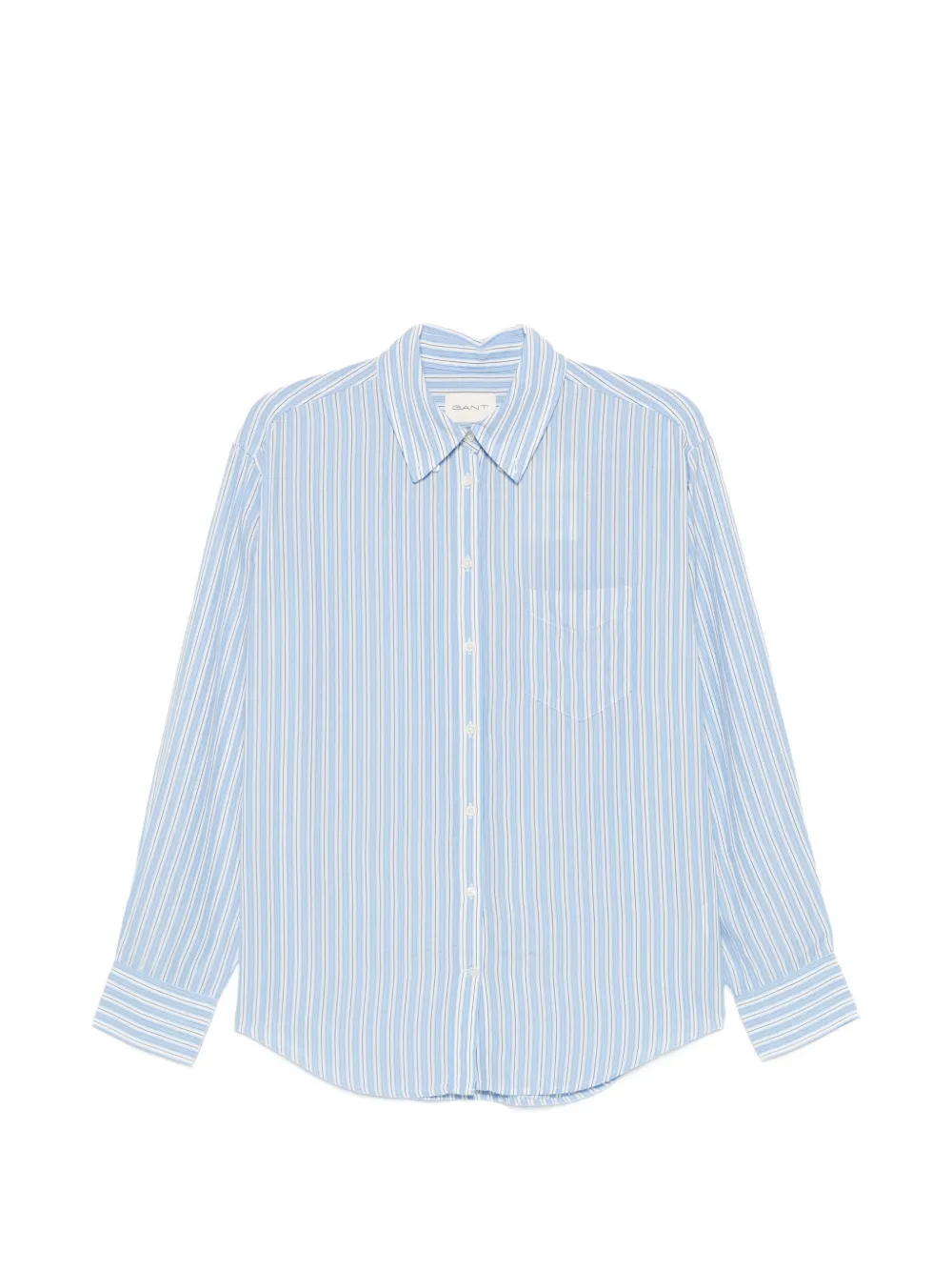Gant striped cotton shirt - Blu