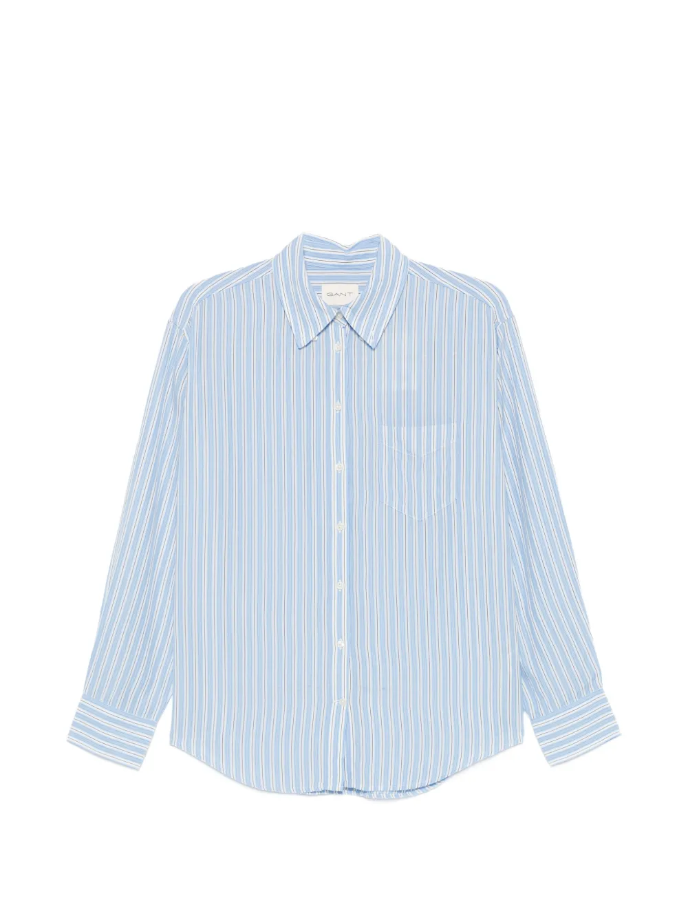 Gant striped cotton shirt - Blu