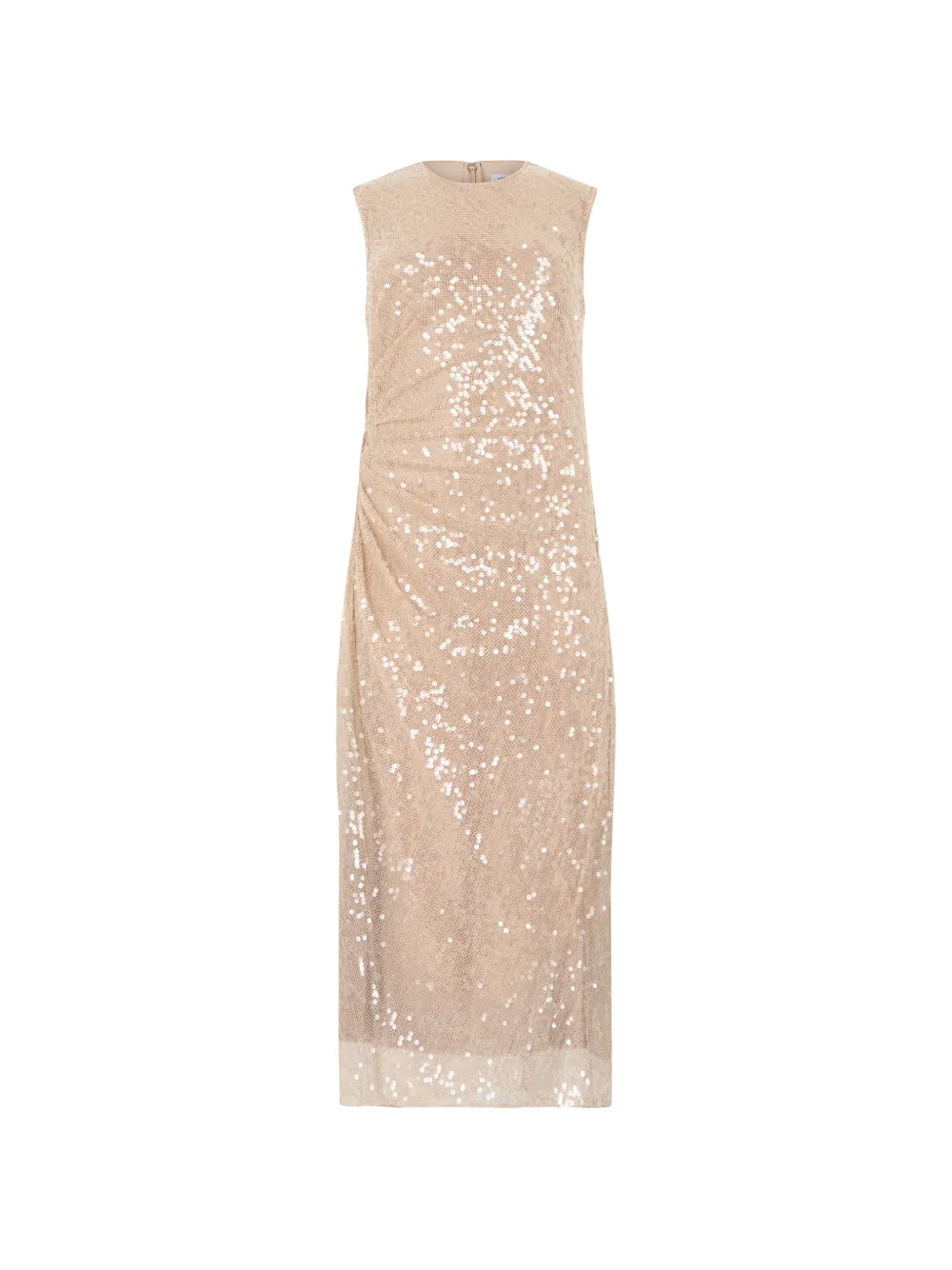 Veronica Beard Kimberly sequin midi dress - Nude