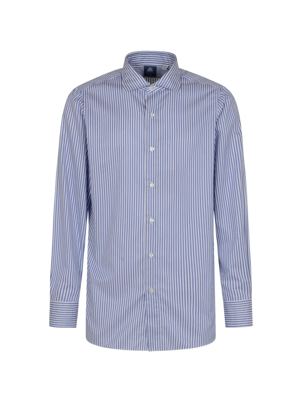 Finamore 1925 Napoli striped long-sleeve shirt - Blau