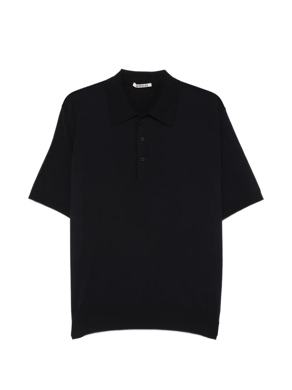 Auralee short-sleeve polo shirt - Blu