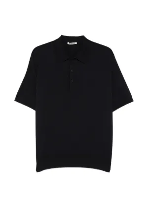 AURALEE ブラック ポロシャツ Lサイズ Auralee メンズ ポロシャツ通販 - FARFETCH