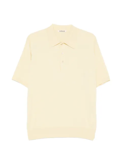 Auralee short-sleeve polo shirt