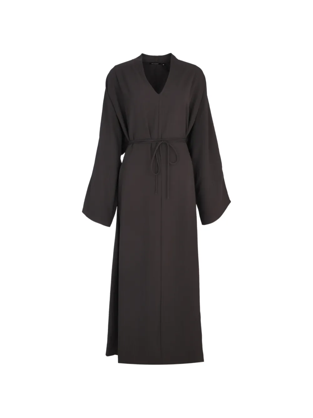 Bouguessa Muriella belted silk dress - Braun