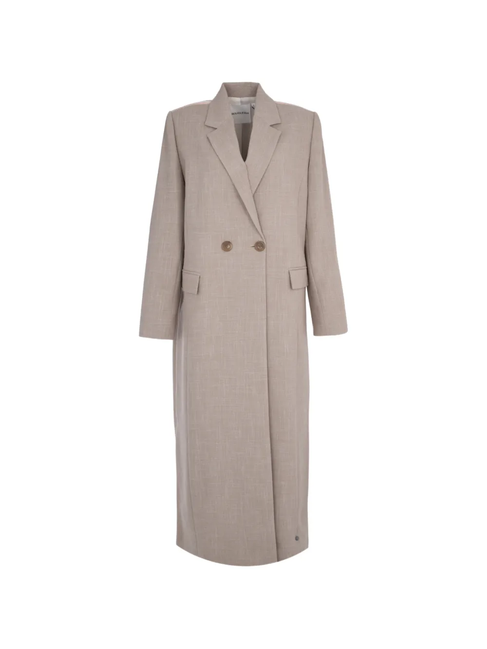 Bouguessa Alison double-breasted blazer - Toni neutri