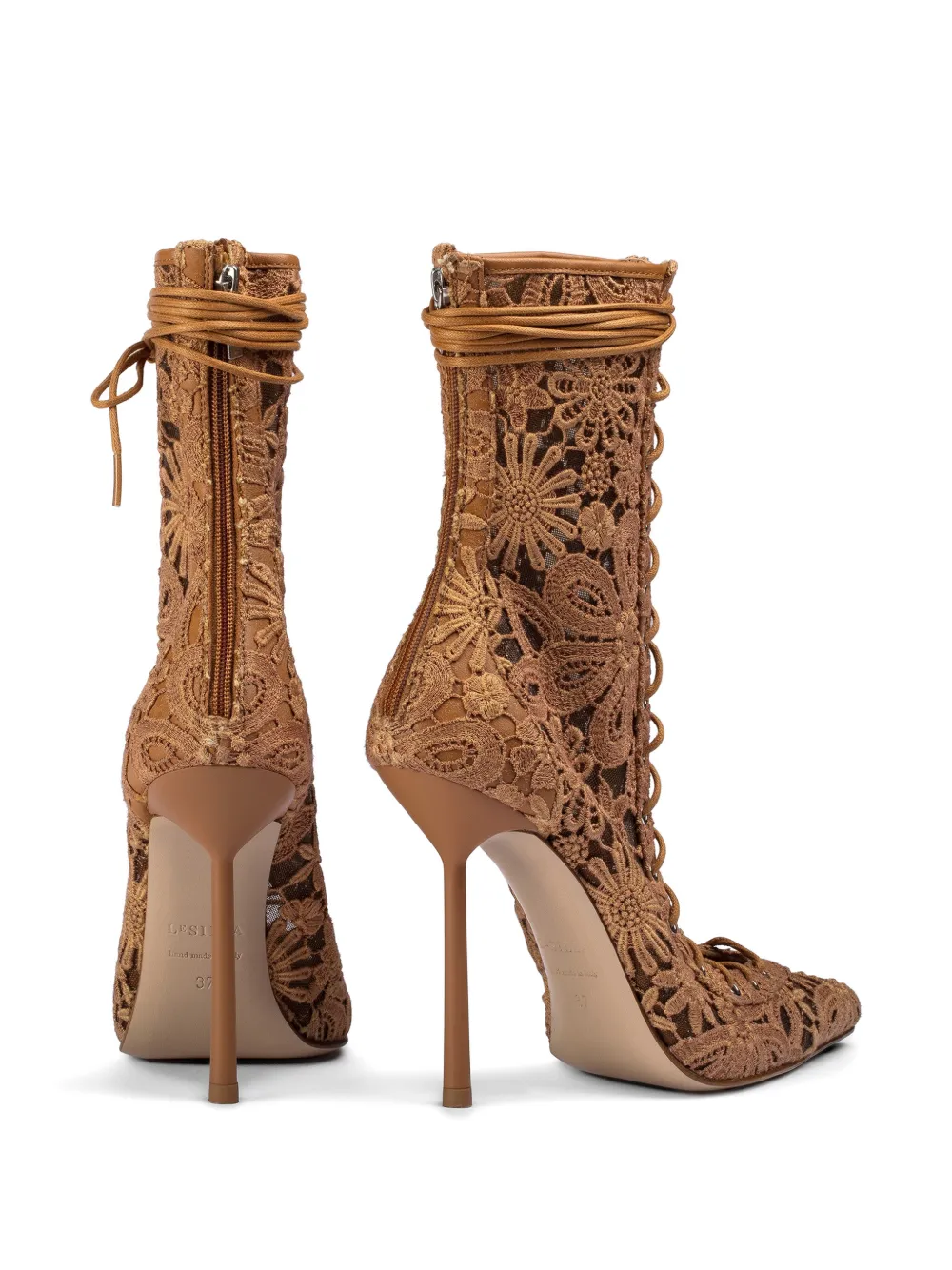 Le Silla Colette lace-up ankle boots Bruin