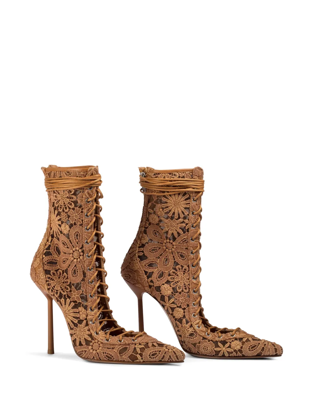 Le Silla Colette lace-up ankle boots Bruin