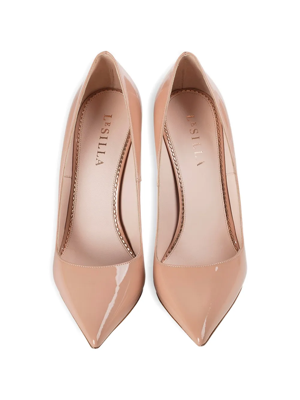 Le Silla 120 mm Eva pumps met hak Beige