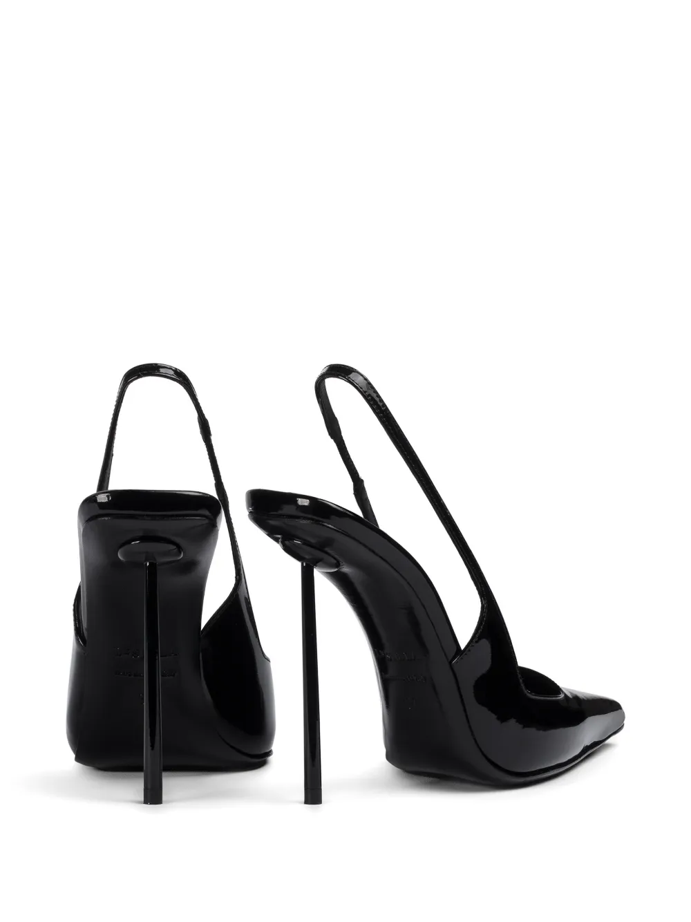 Le Silla 120mm Amelia slingback heeled pumps Zwart