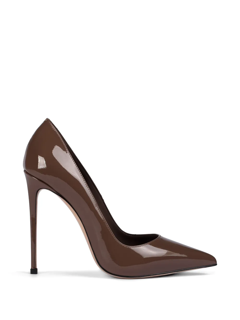 Le Silla 120mm Eva leather heeled pumps - Marrone