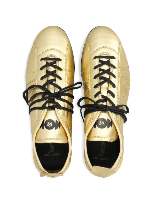 Pantofola D'oro 540 Vibram Sole Sneakers | Gold | FARFETCH