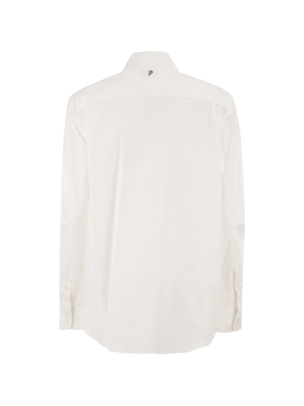 DONDUP Blouse met geplooide bies Wit