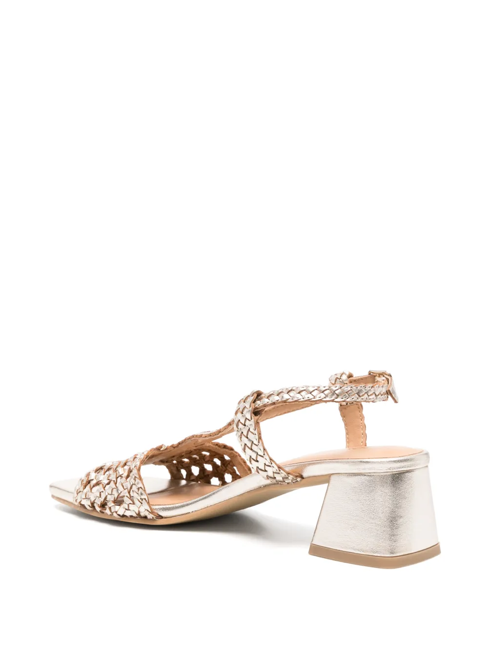 gioseppo Blissfield woven leather sandals Goud